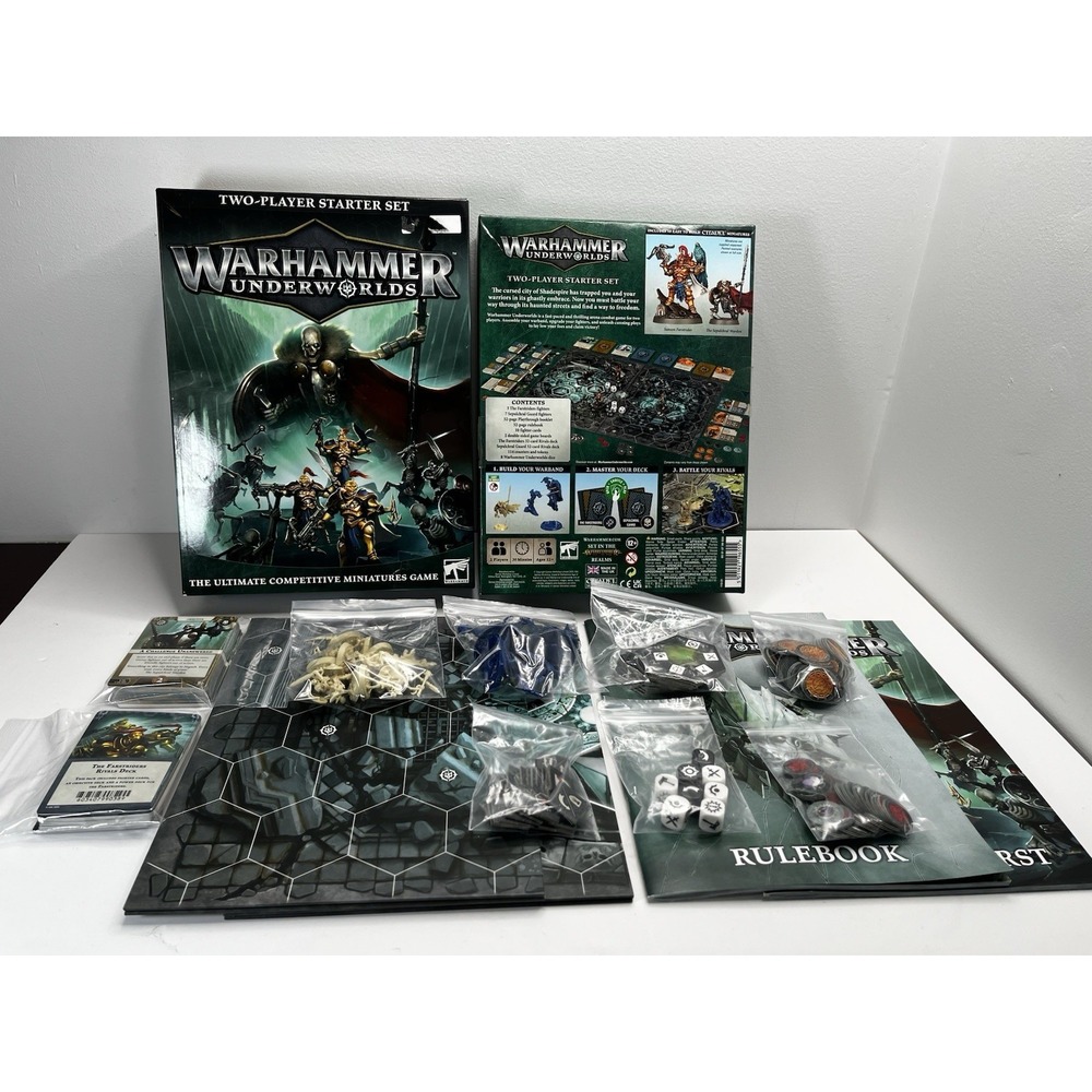 Warhammer Underworlds Two-Player Starter Set Complete Assembled Unpainted